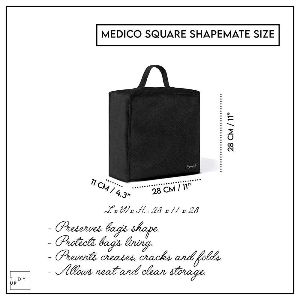 Medium Square Shapemate - purse handbag crease protector