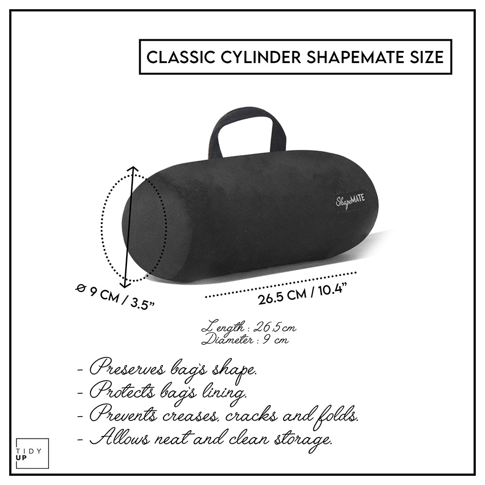 Round Classic Shapemate - purse handbag crease protector