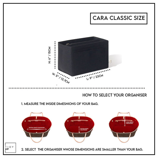 Cara Classic - Tote Bag Organiser Insert