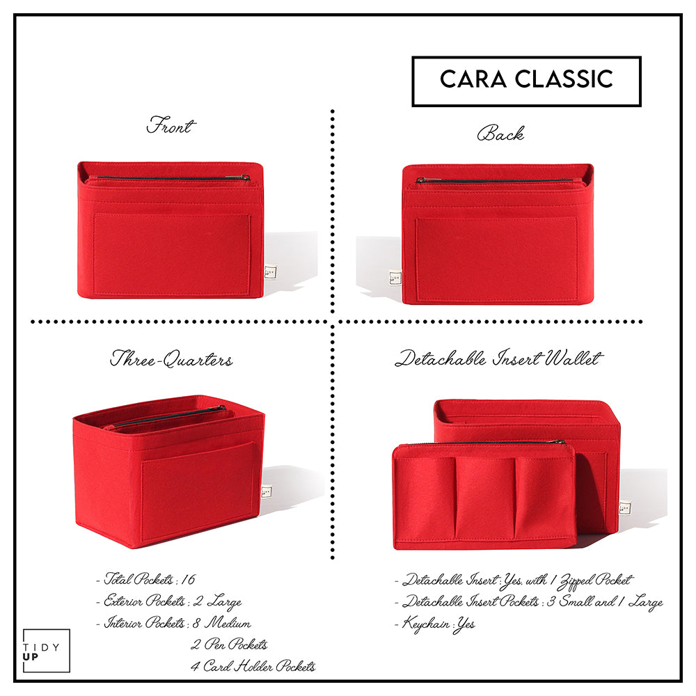 Classic Bag Organiser - Tote Bag Organiser Insert