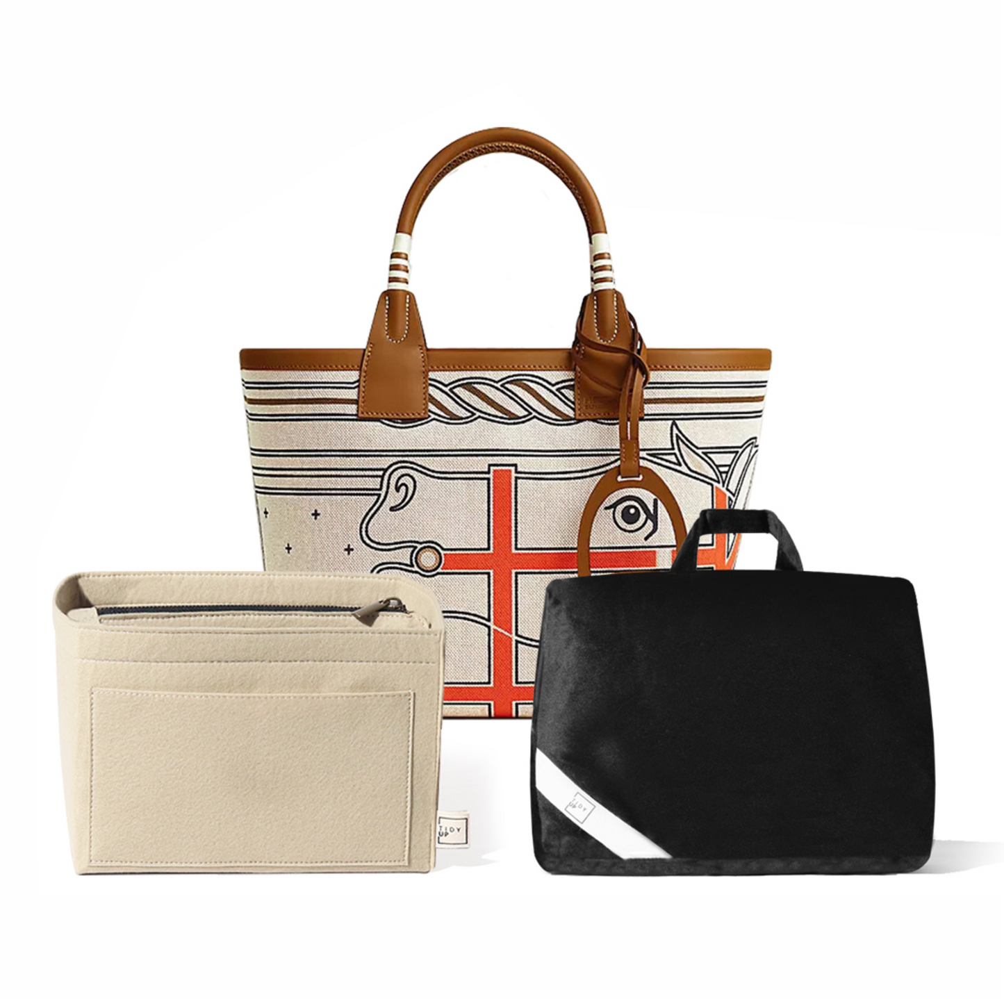 Hermes Steeple 25 Complete Care Bag Insert Value Set