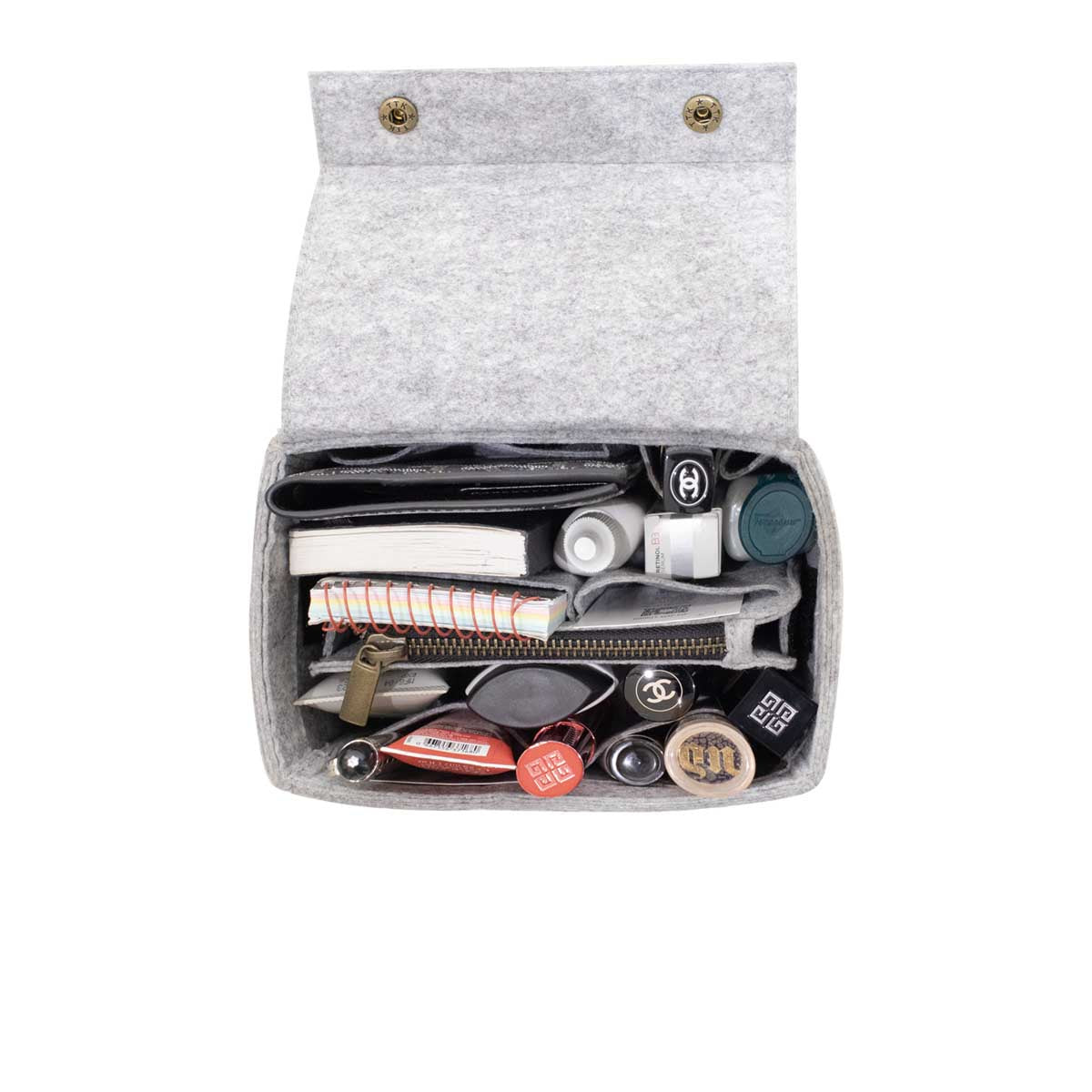Compact Cover Petite Bag Organiser - Organizer Pouch Insert